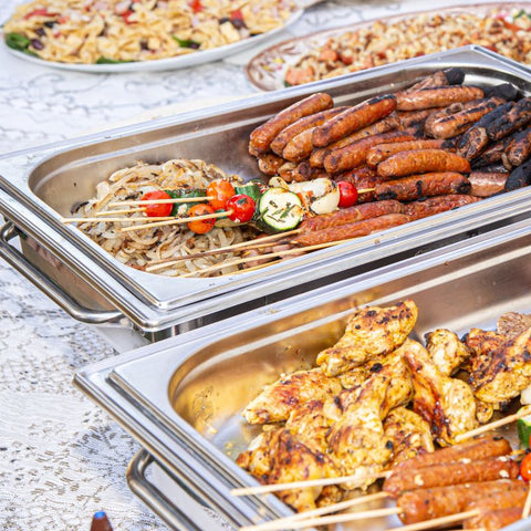 Buffet Setup - Monkey Business Catering