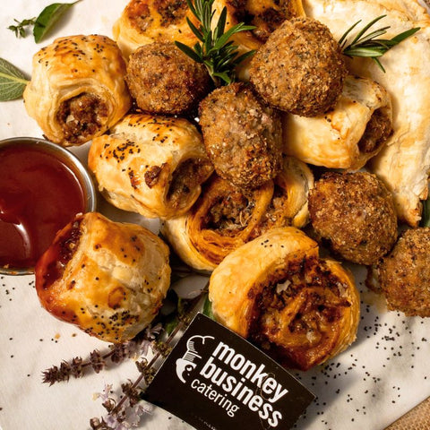 Hot Finger Food - Hot Savouries - Mixed - Monkey Business Catering