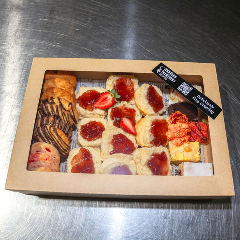 Cheap Cheerful Platter - Lid - Monkey Business Catering