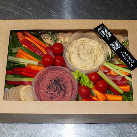 Dip Platter - Lid - Monkey Business Catering