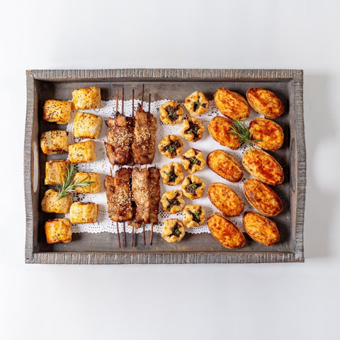Hearty Hot Canapes - Platter - Monkey Business Catering