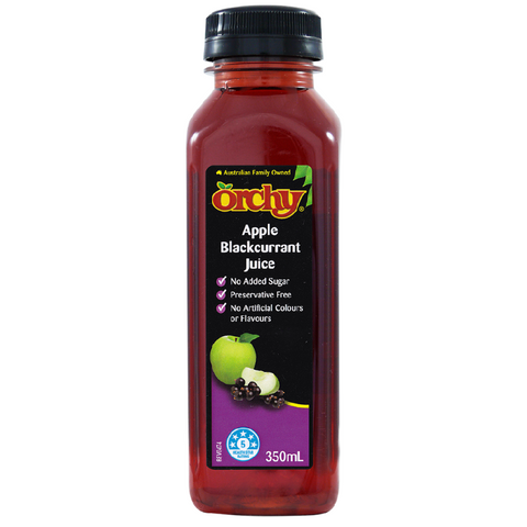 Juice - Orchy - 350ml- Apple & Blackcurrant - Monkey Business Catering