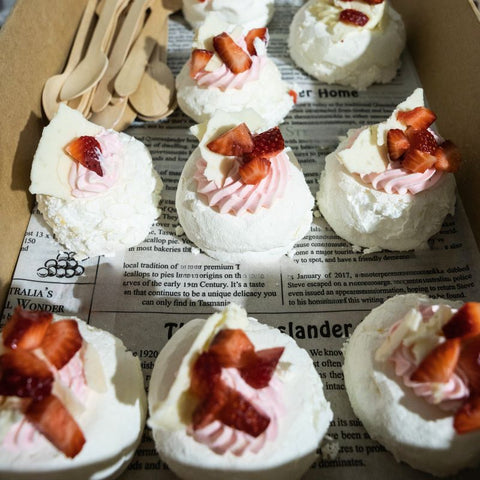 Petite Desserts - Pavlova - Monkey Business Catering