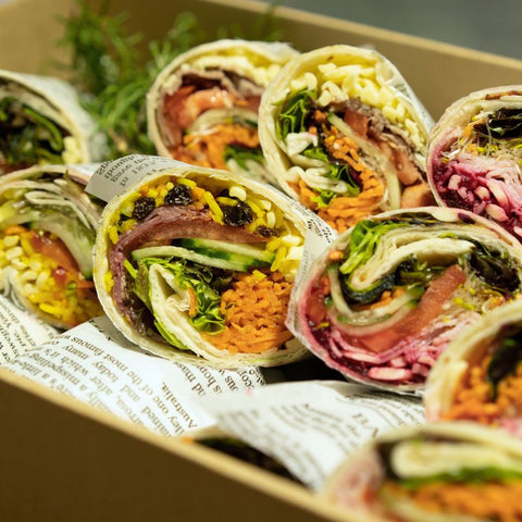 Wrap Platter - Side - Monkey Business Catering